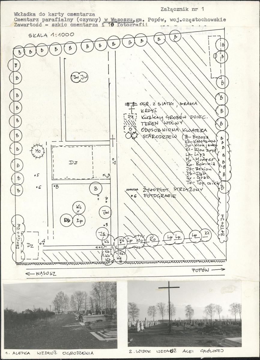 Karta cmentarza, skan nr 6