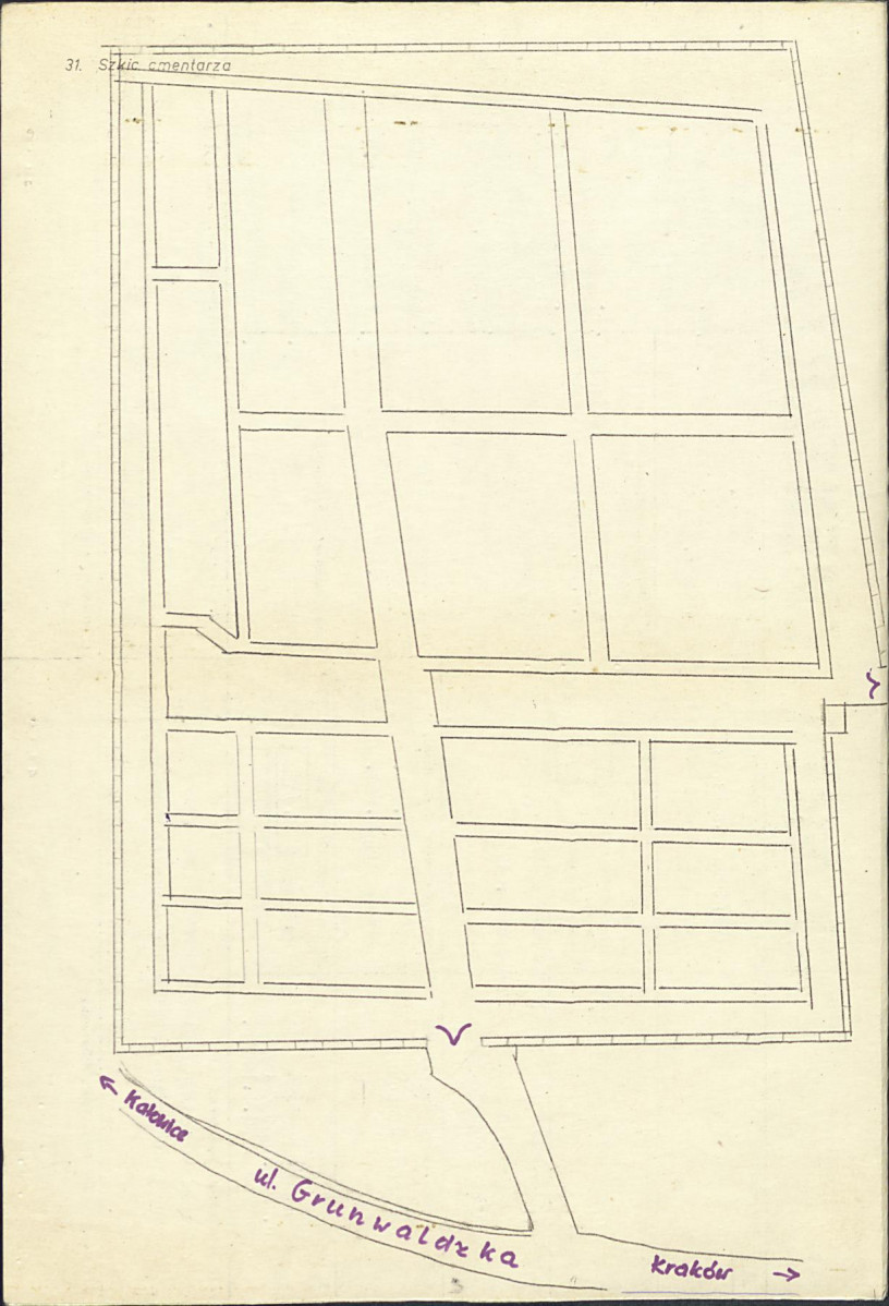 Karta cmentarza, skan nr 3