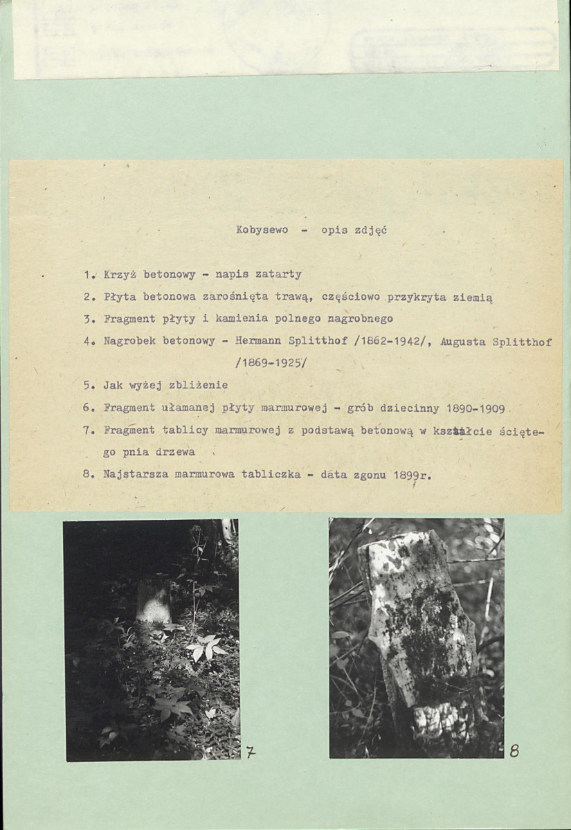 Karta cmentarza, skan nr 5