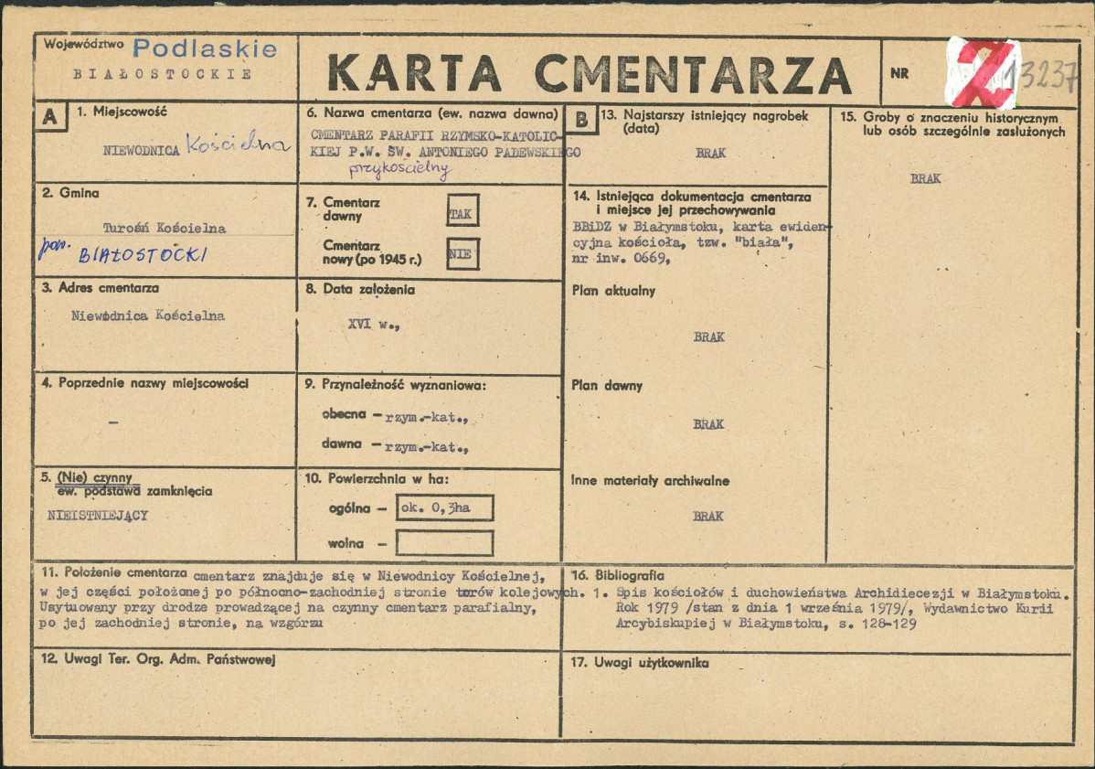 Karta cmentarza, skan nr 1