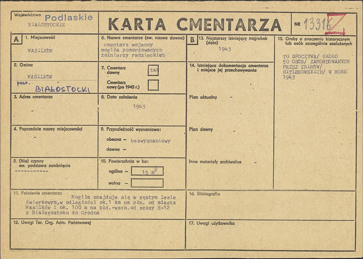 Karta cmentarza, skan nr 1