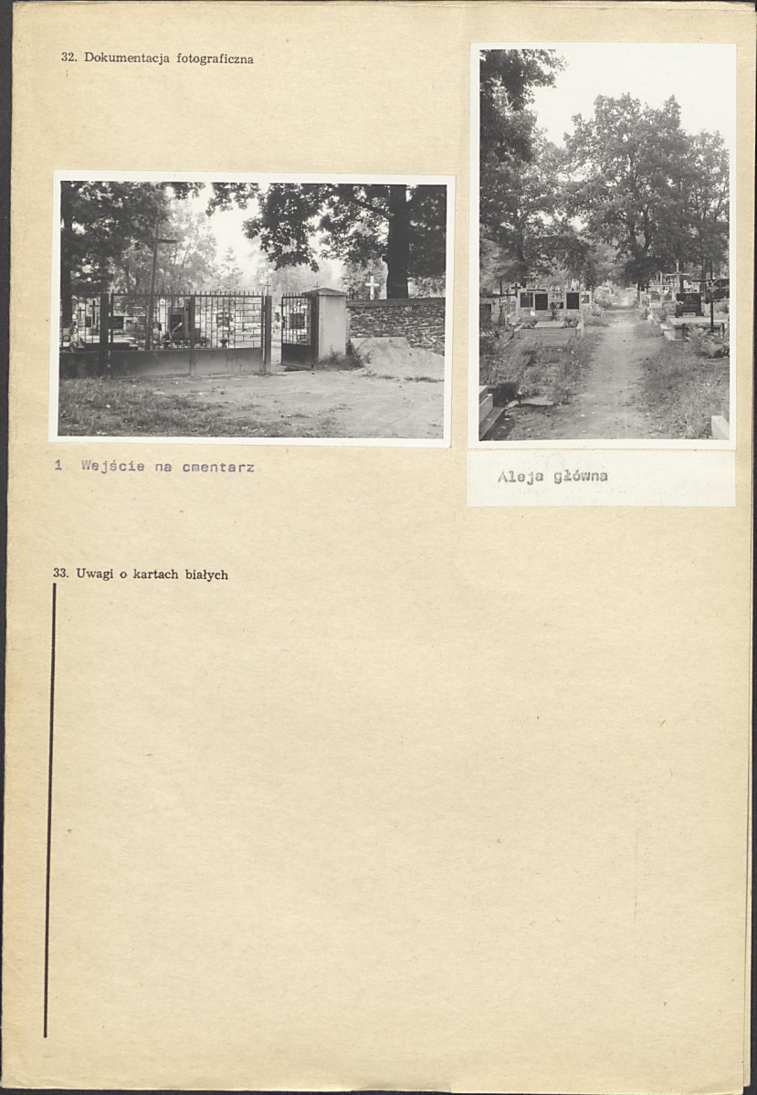 Karta cmentarza, skan nr 4