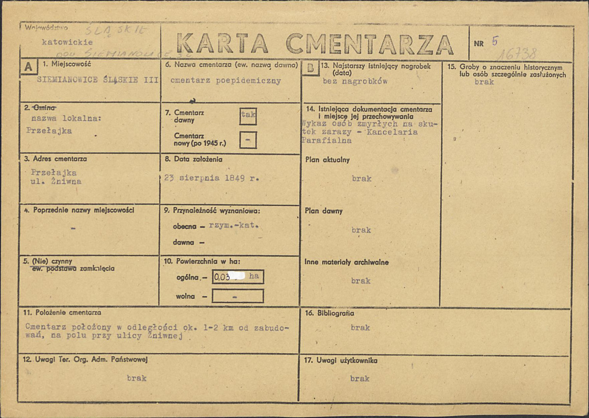 Karta cmentarza, skan nr 1