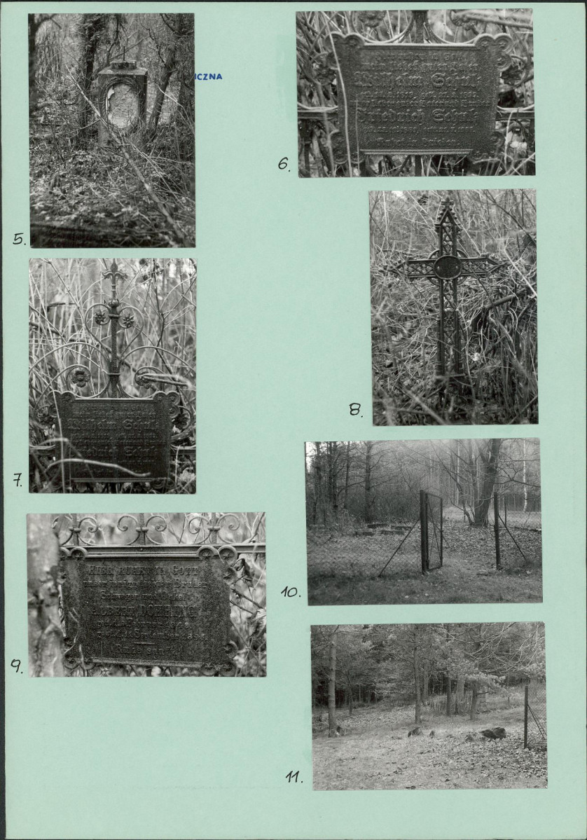Karta cmentarza, skan nr 6