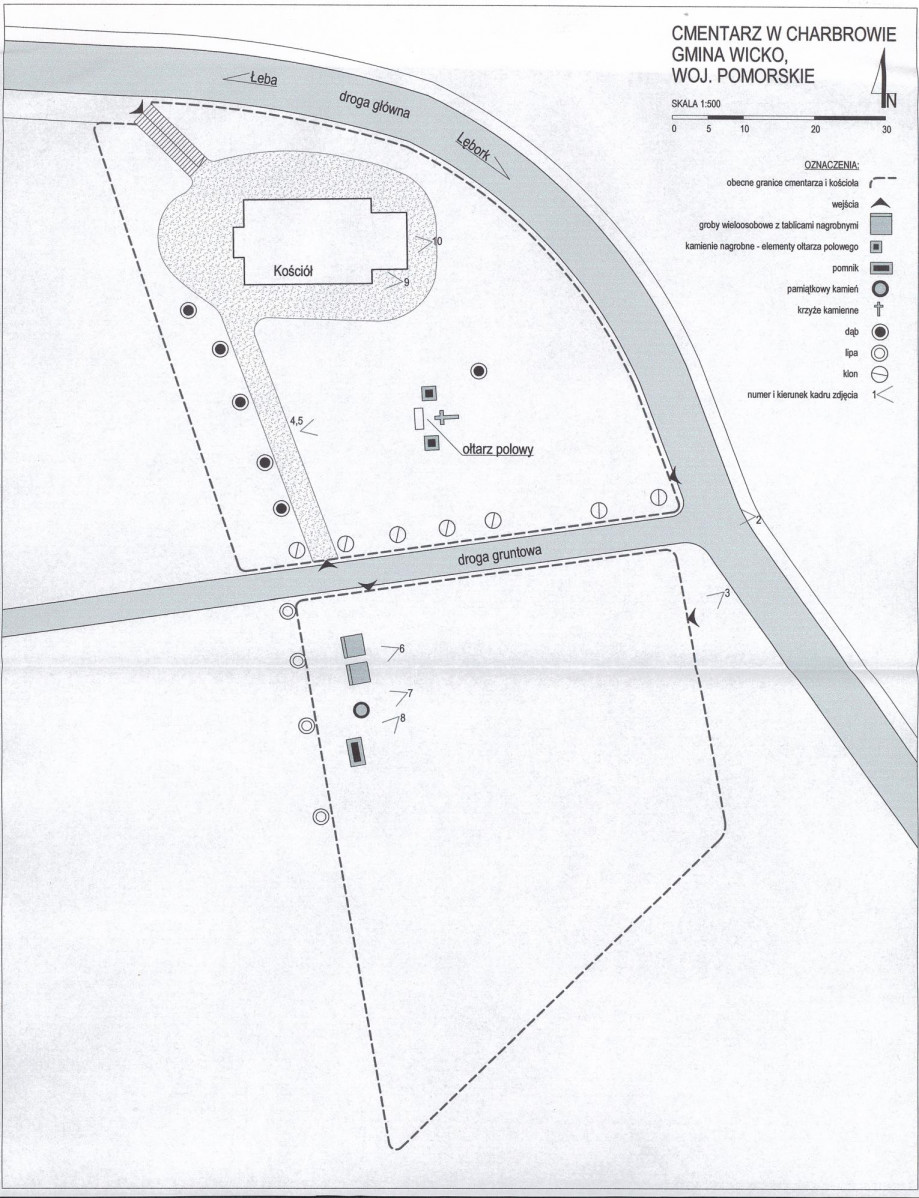 Karta cmentarza, skan nr 3
