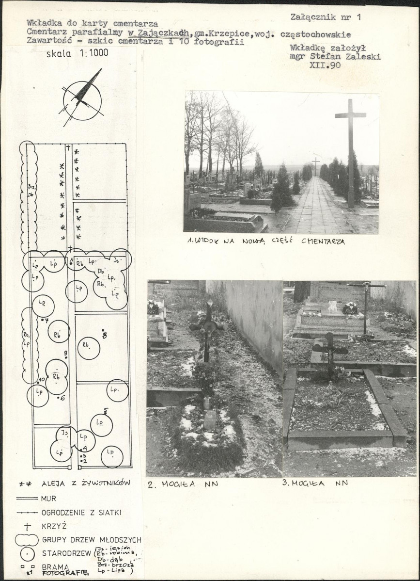 Karta cmentarza, skan nr 6