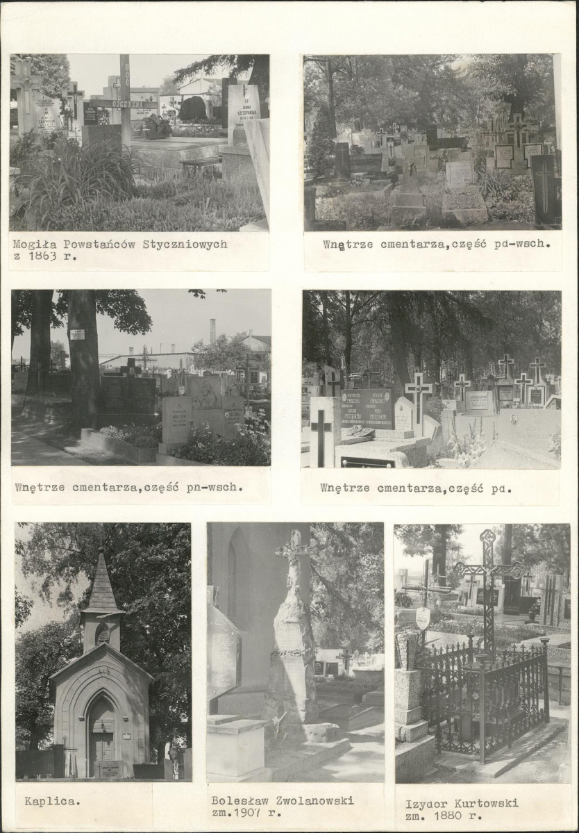 Karta cmentarza, skan nr 6