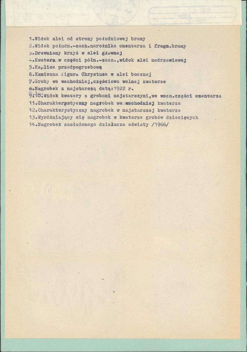 KC - Karta cmentarza, skan nr 4