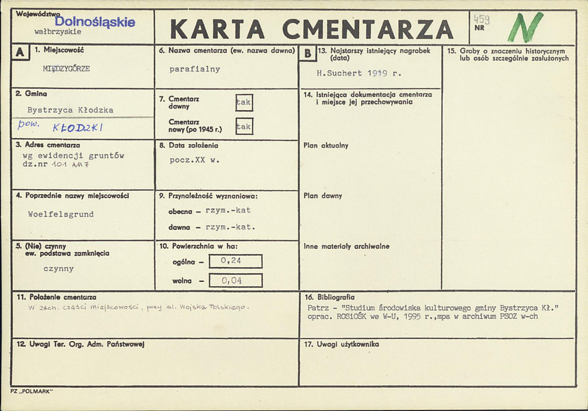 Karta cmentarza, skan nr 1