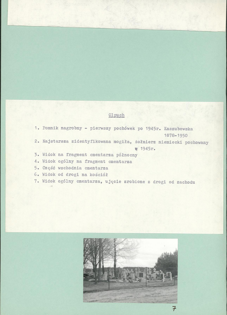 Karta cmentarza, skan nr 5