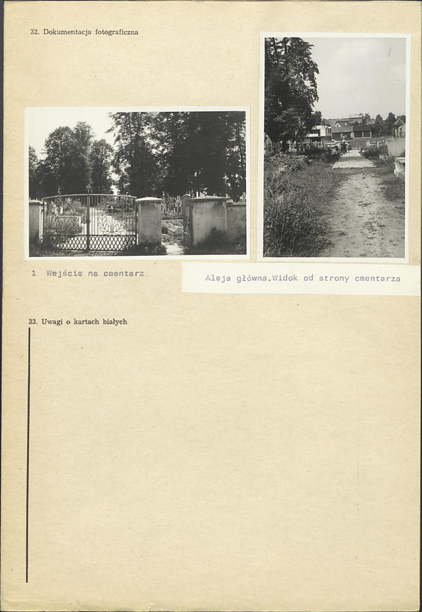 Karta cmentarza, skan nr 4