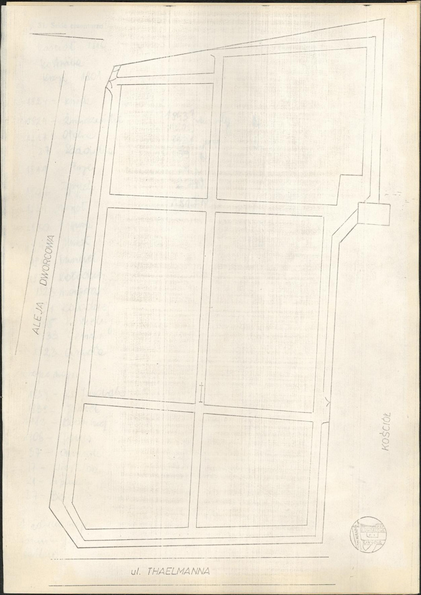 Karta cmentarza, skan nr 3