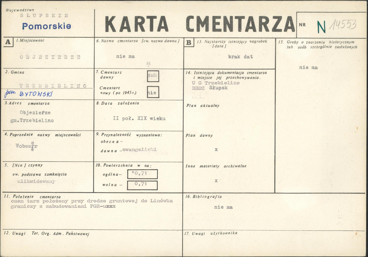 Karta cmentarza, skan nr 1
