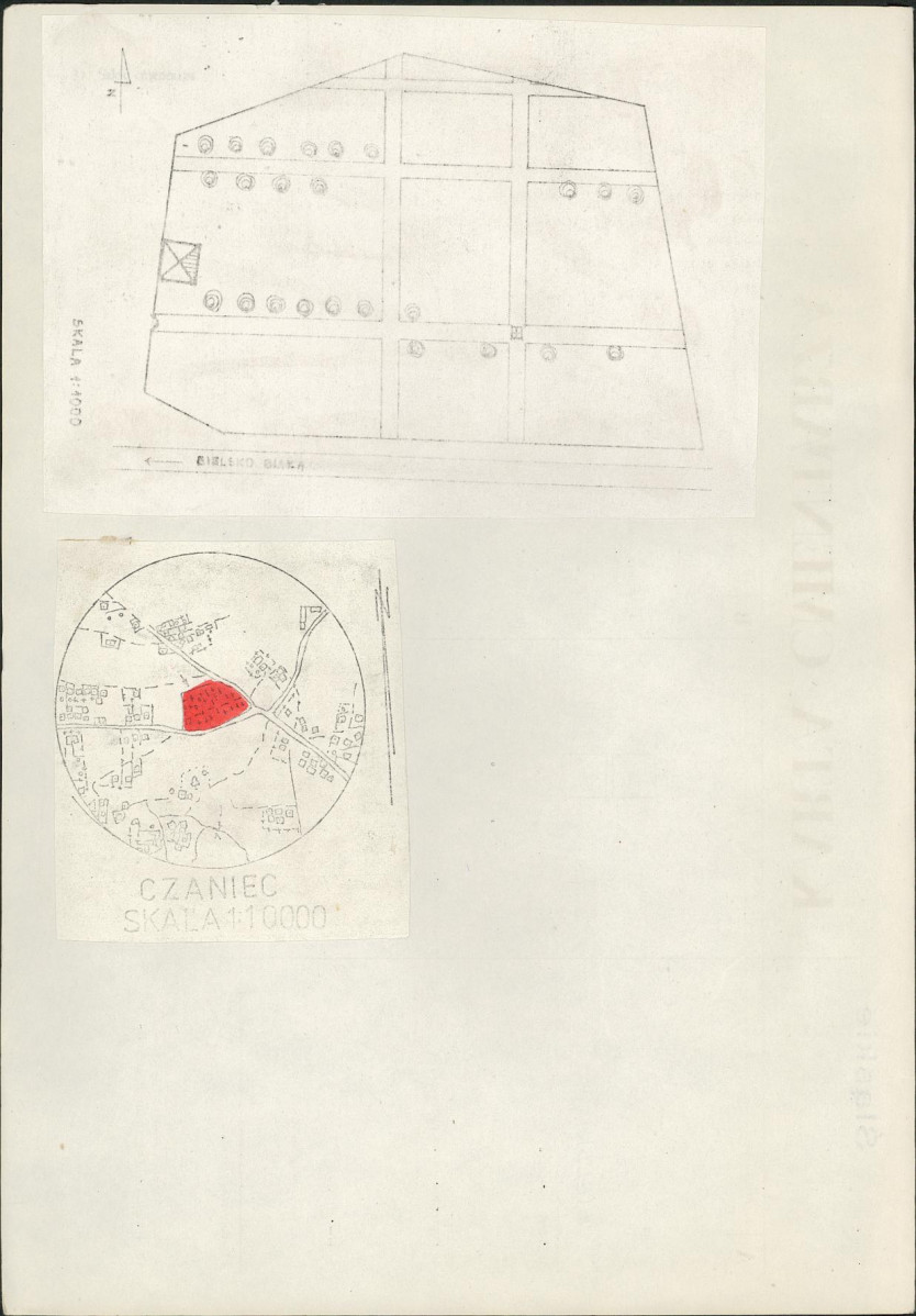 Karta cmentarza, skan nr 3