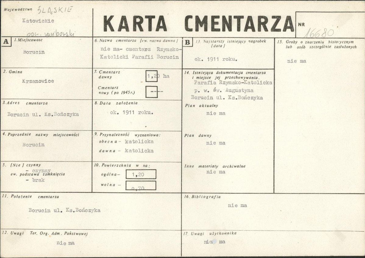 Karta cmentarza, skan nr 1