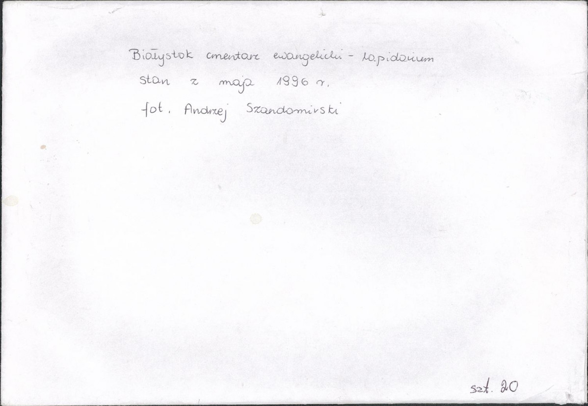 Karta cmentarza, skan nr 5