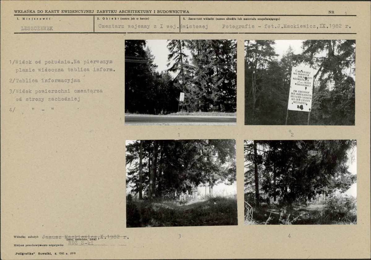 Karta cmentarza, skan nr 5