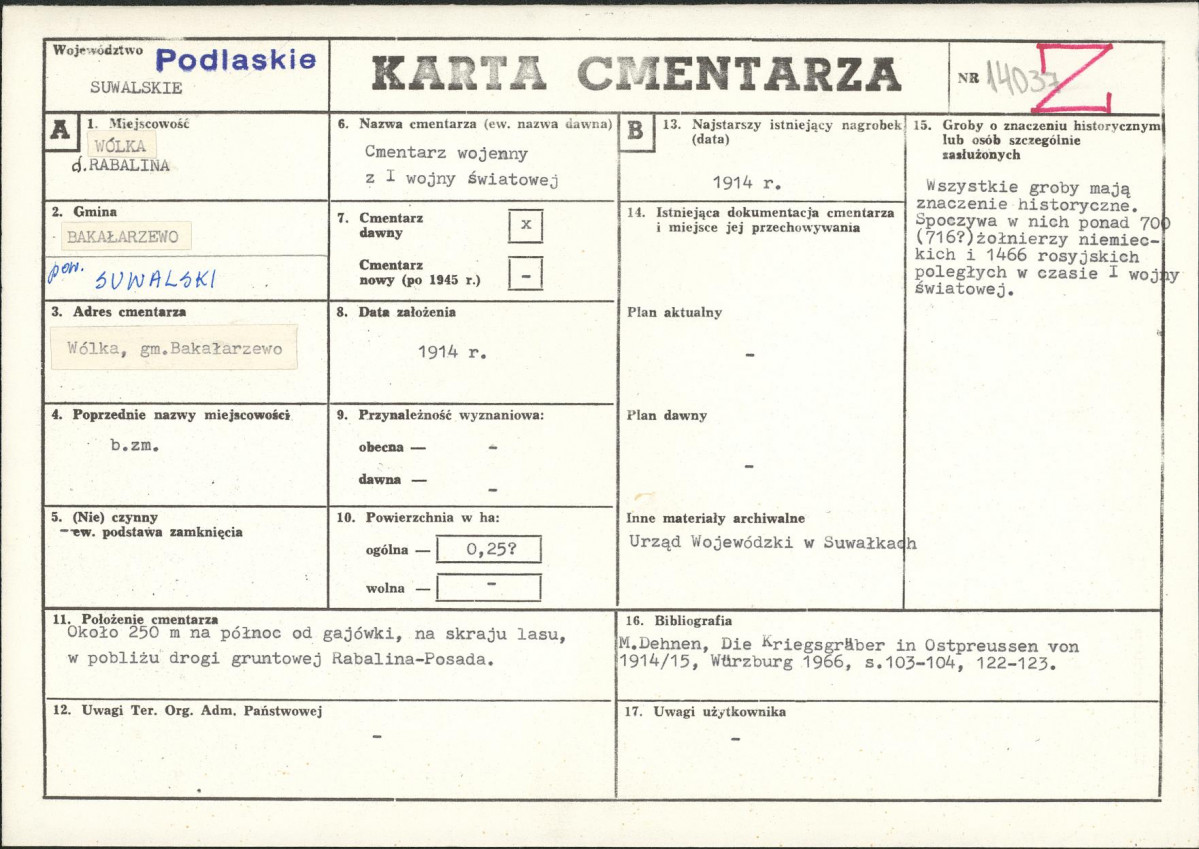 Karta cmentarza, skan nr 1
