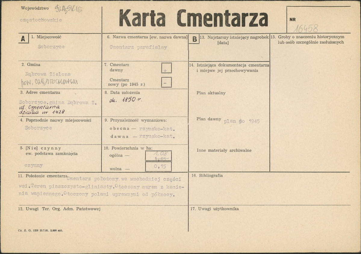 Karta cmentarza, skan nr 1