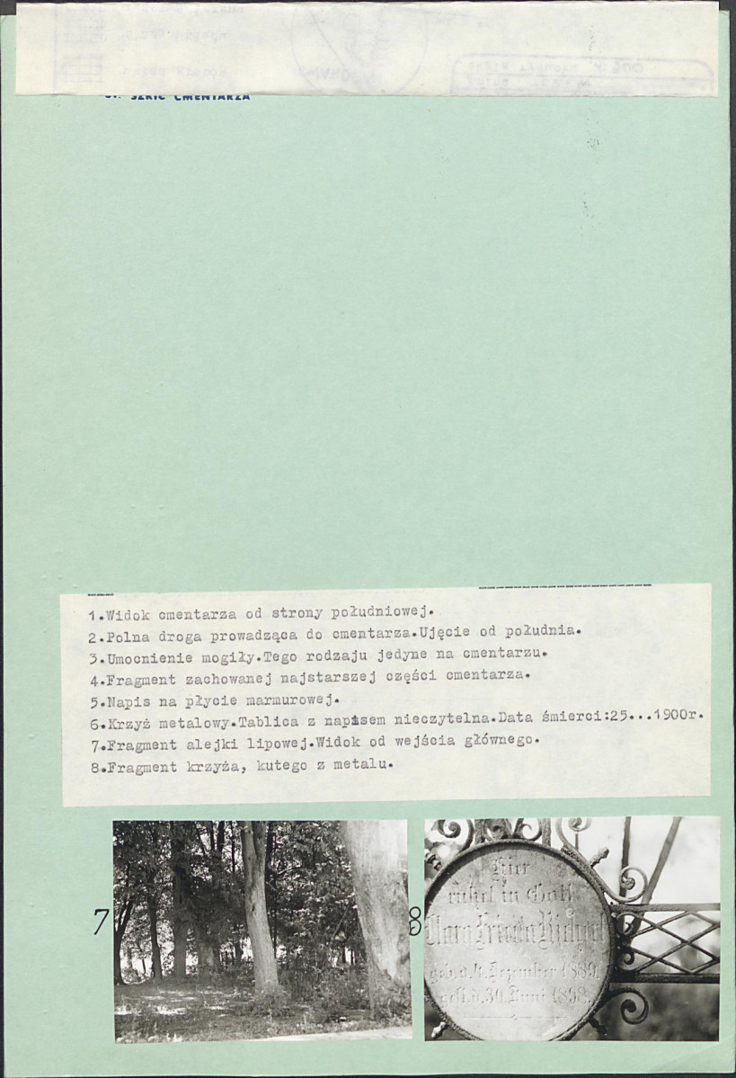 KC - Karta cmentarza, skan nr 5