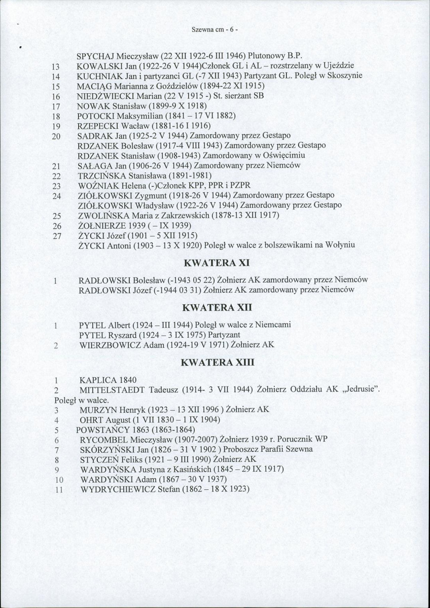 Karta cmentarza, skan nr 10