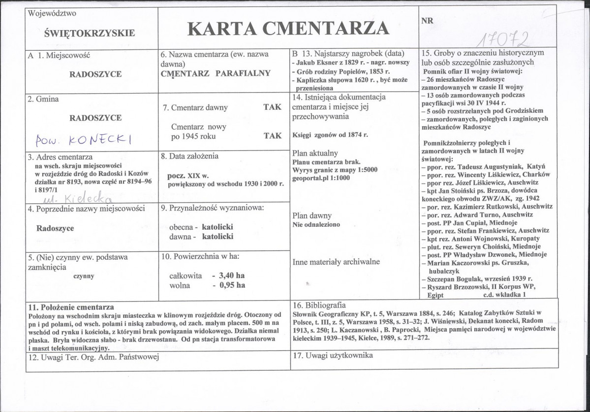 Karta cmentarza, skan nr 1