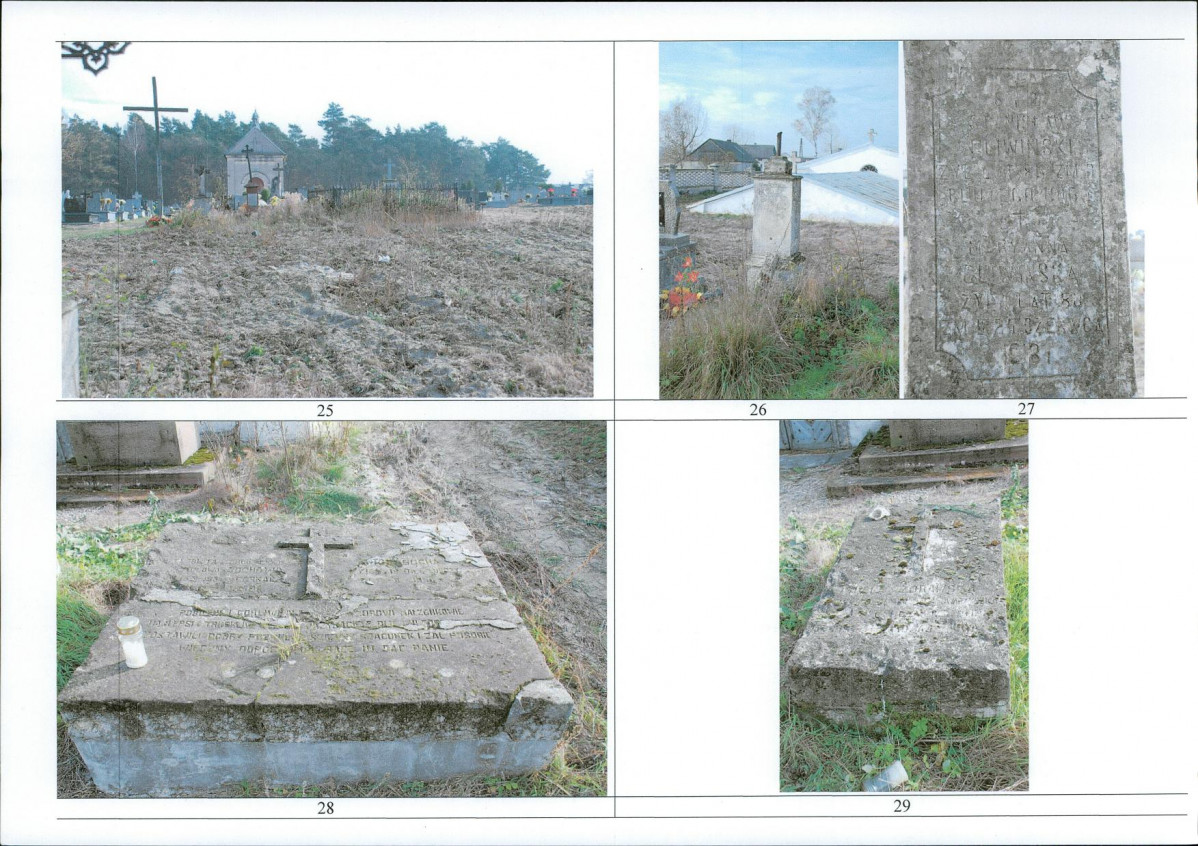 Karta cmentarza, skan nr 15