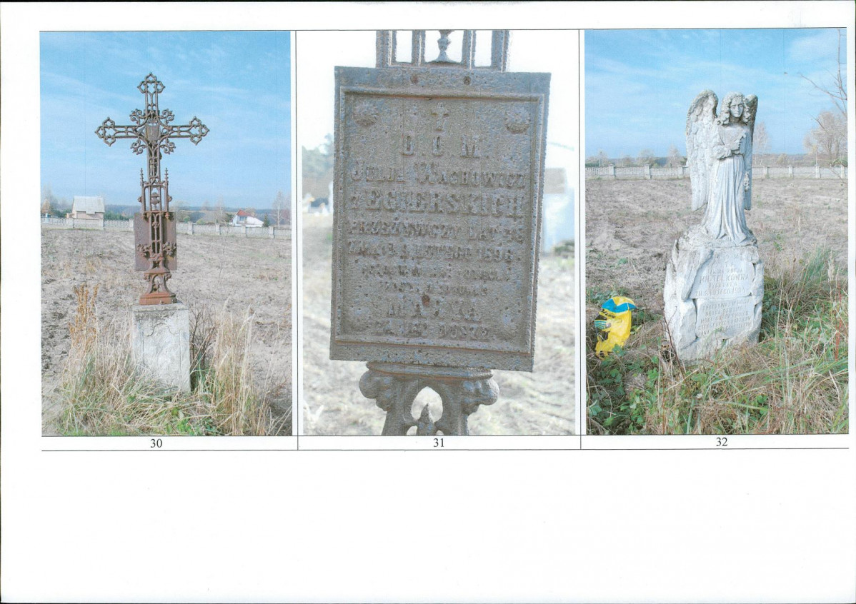 Karta cmentarza, skan nr 16