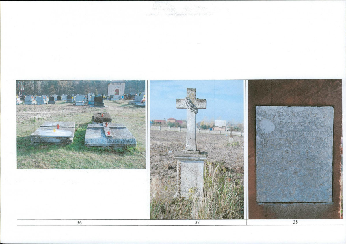 Karta cmentarza, skan nr 18