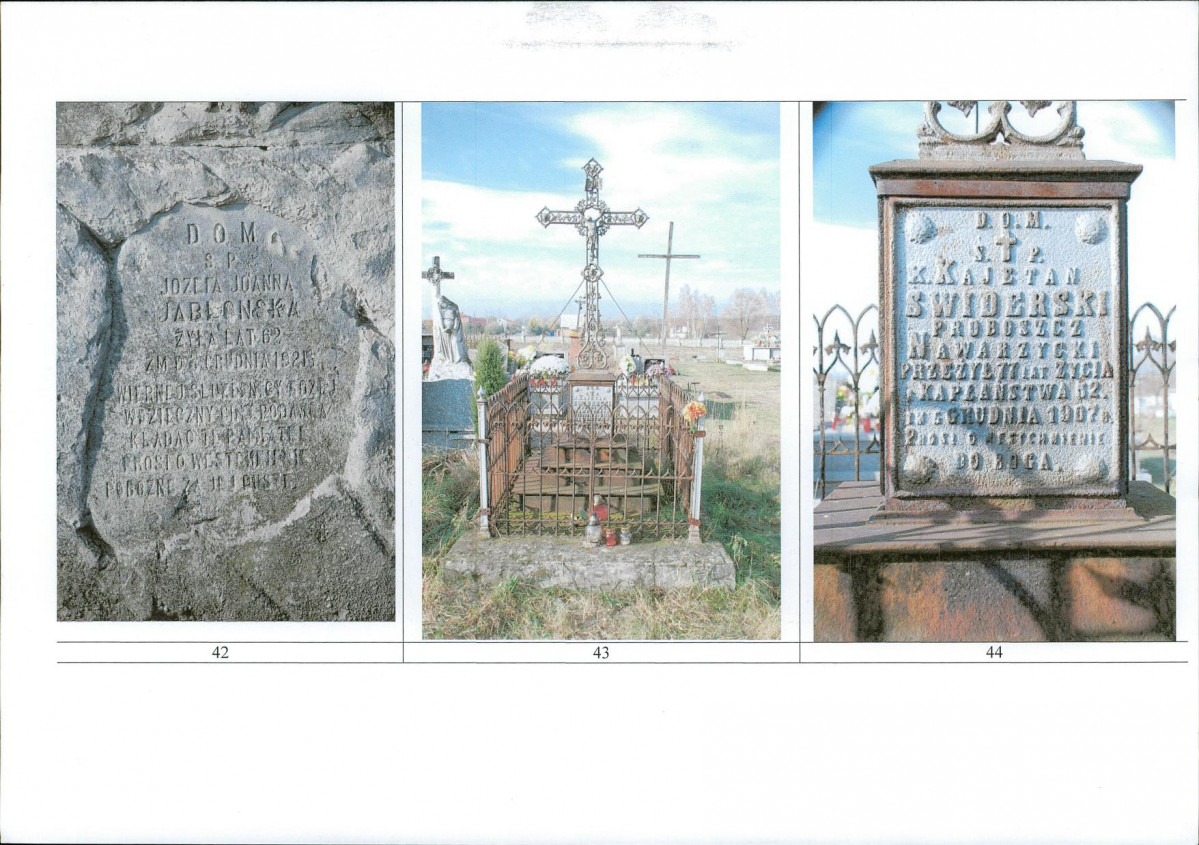 Karta cmentarza, skan nr 20