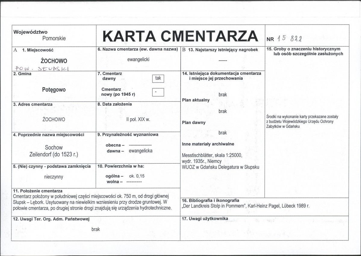 Karta cmentarza, skan nr 1