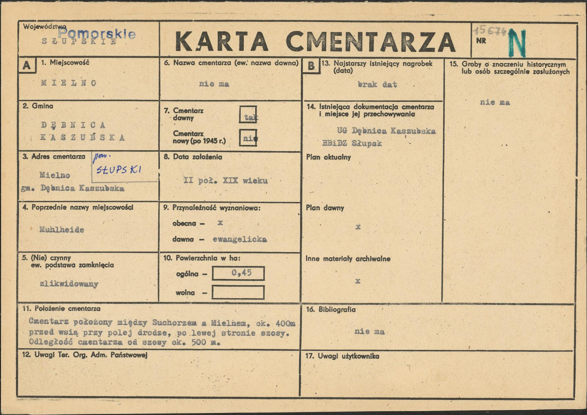 Karta cmentarza, skan nr 1
