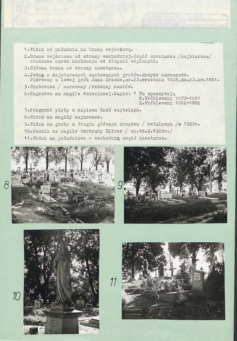 Karta cmentarza, skan nr 5