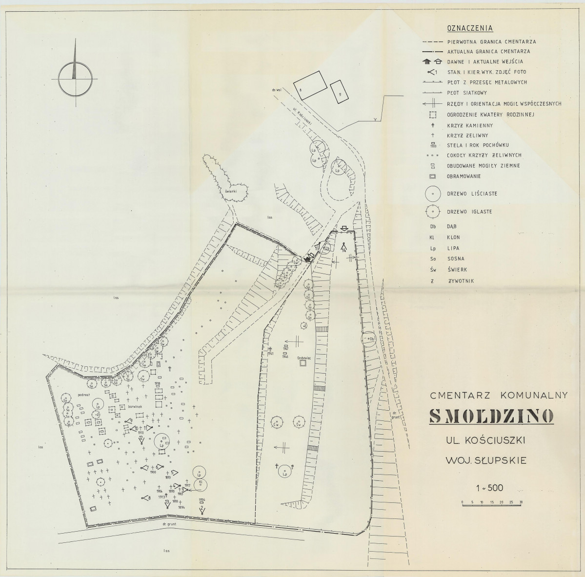 Karta cmentarza, skan nr 3