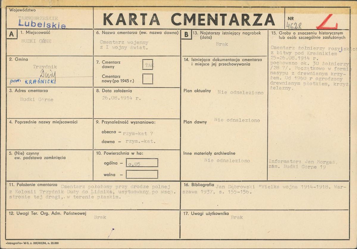 Karta cmentarza, skan nr 1