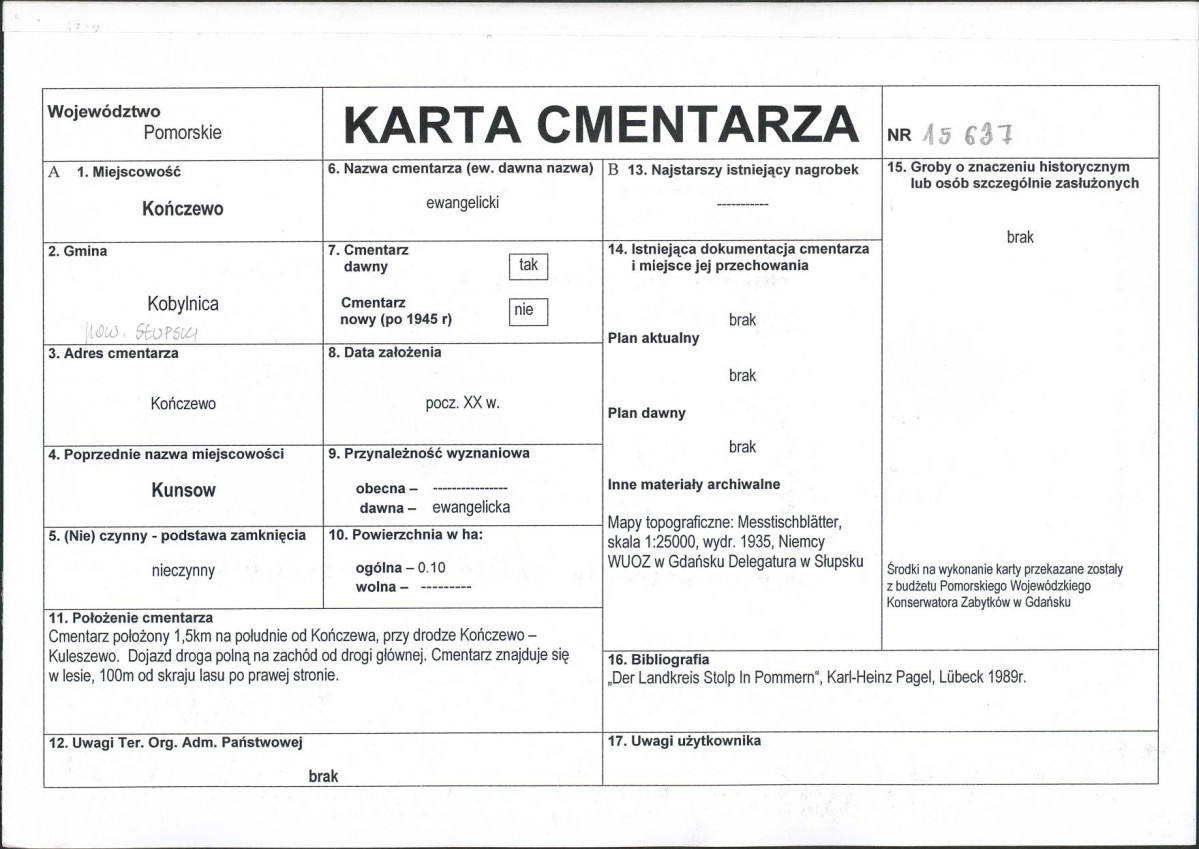 Karta cmentarza, skan nr 1