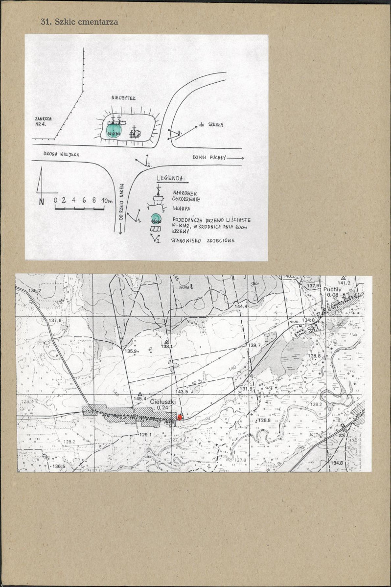 Karta cmentarza, skan nr 3