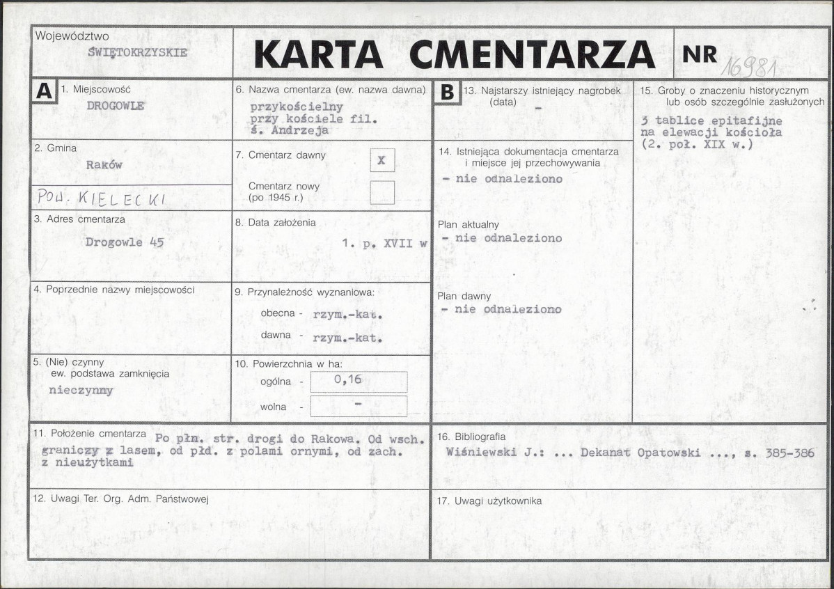Karta cmentarza, skan nr 1
