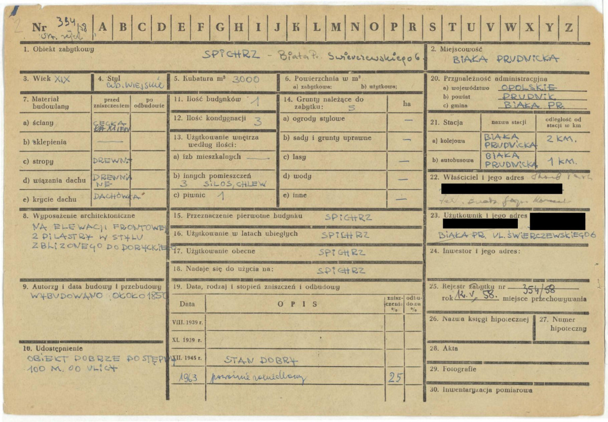 KZ - Karta zielona, skan nr 1
