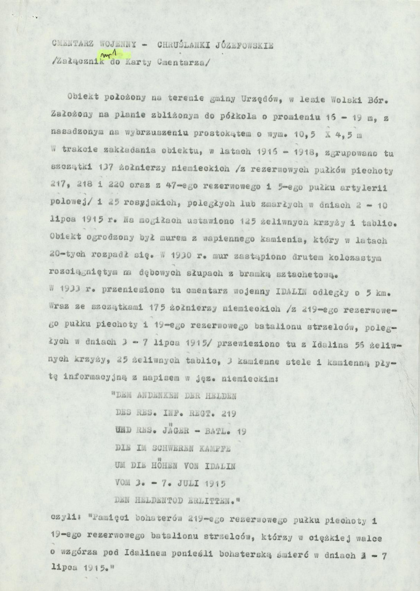 Karta cmentarza, skan nr 5