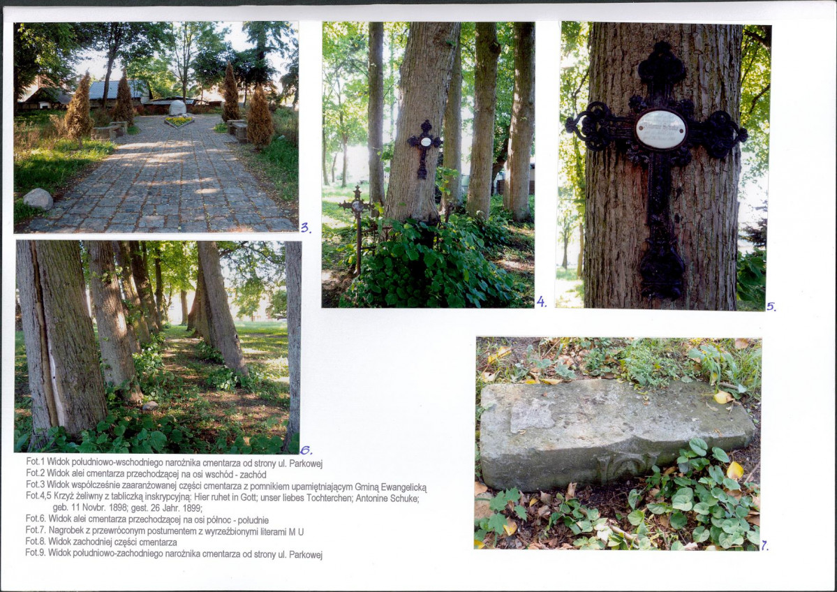 Karta cmentarza, skan nr 5