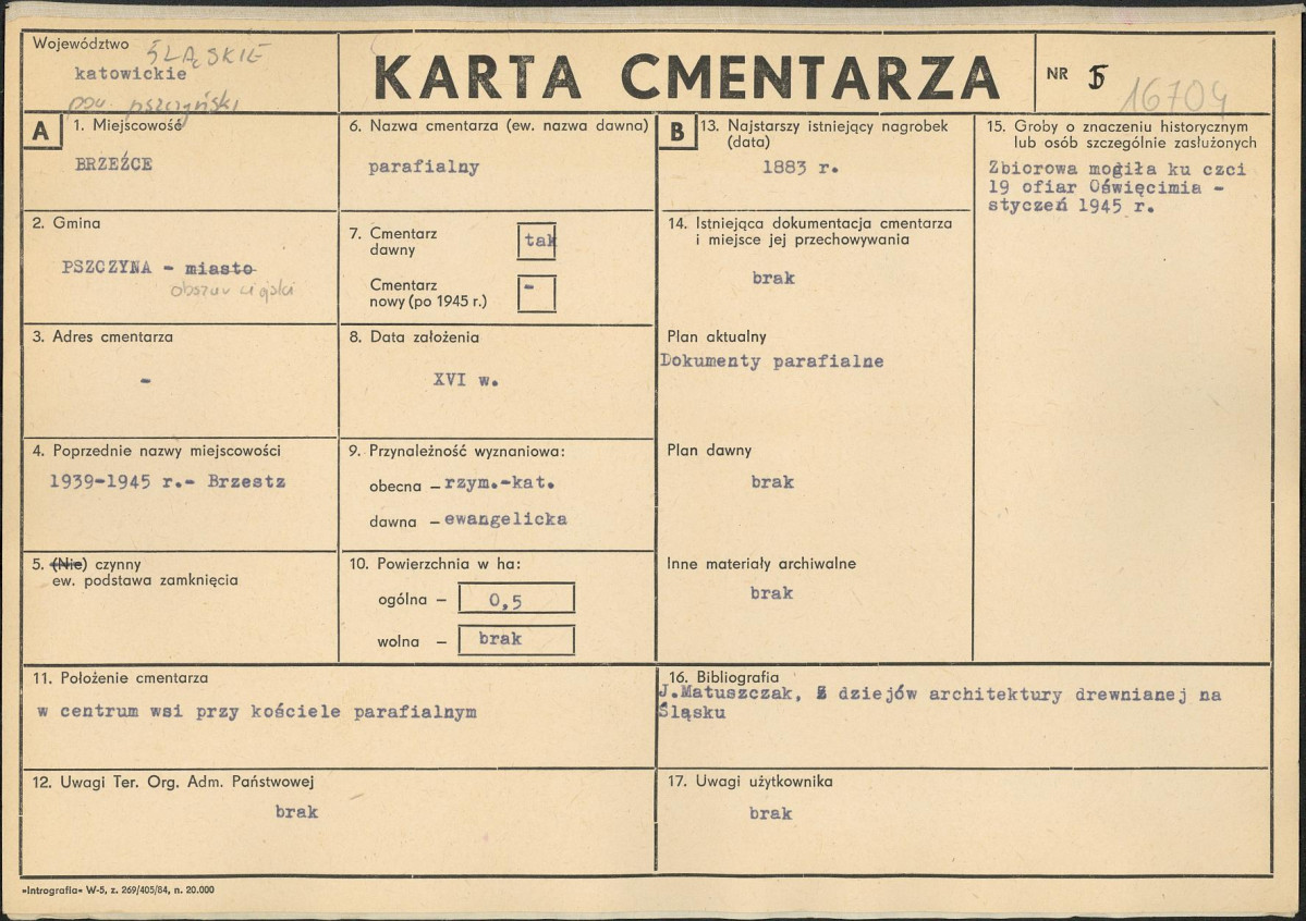 Karta cmentarza, skan nr 1
