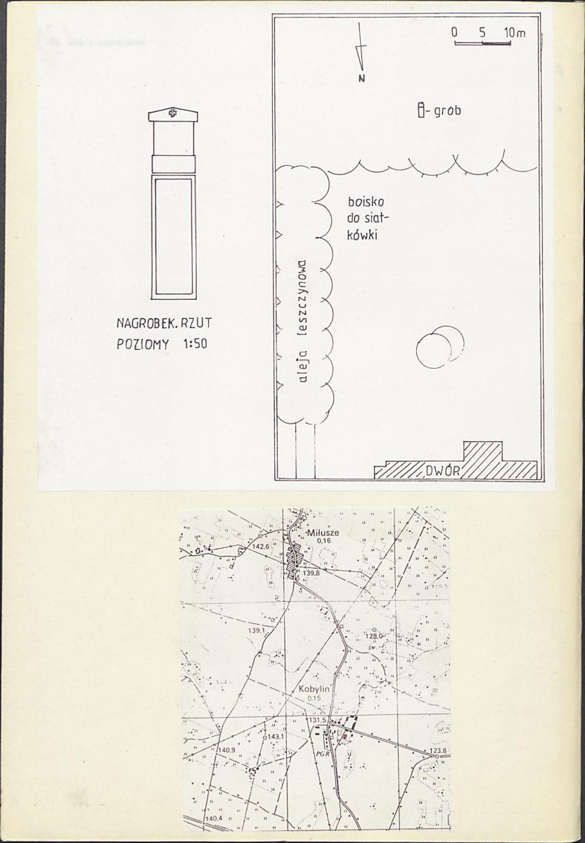 Karta cmentarza, skan nr 3