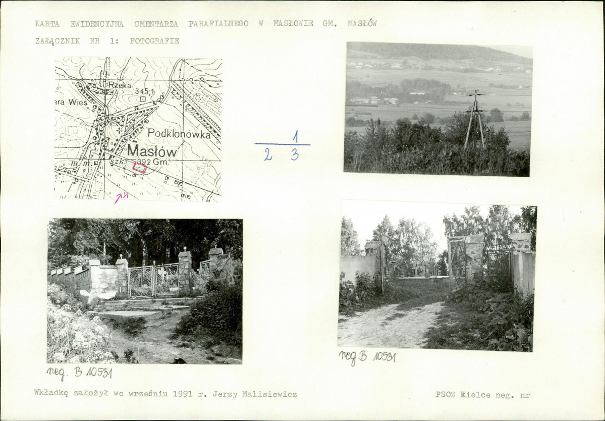 Karta cmentarza, skan nr 5