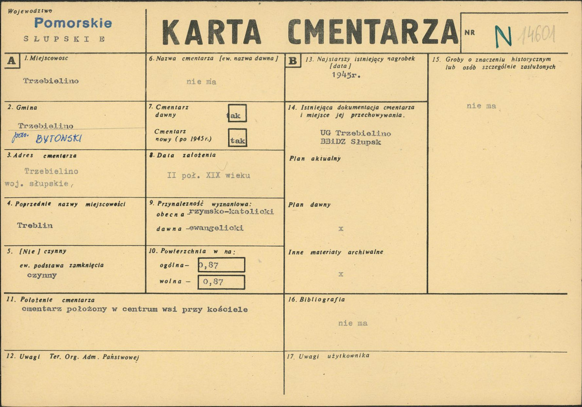 Karta cmentarza, skan nr 1
