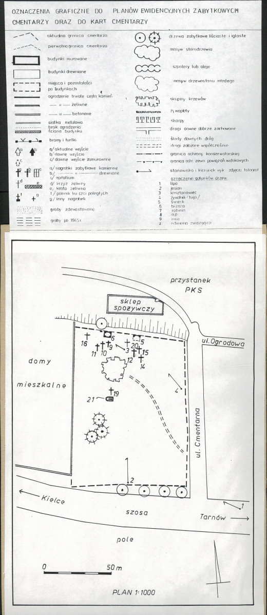 Karta cmentarza, skan nr 3