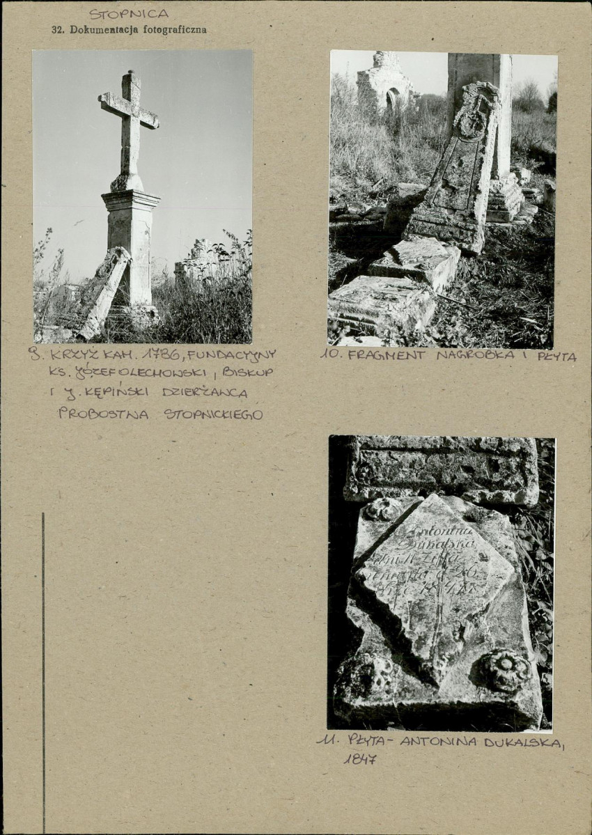 Karta cmentarza, skan nr 6