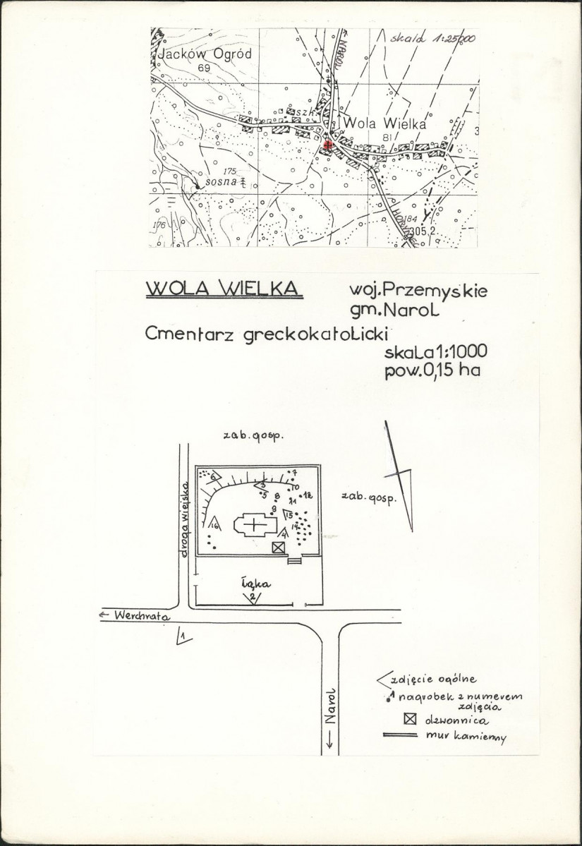 Karta cmentarza, skan nr 3
