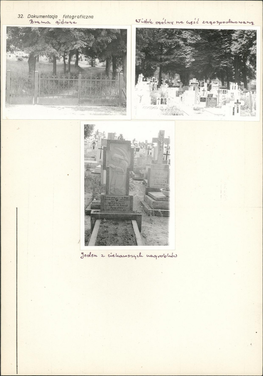 Karta cmentarza, skan nr 4