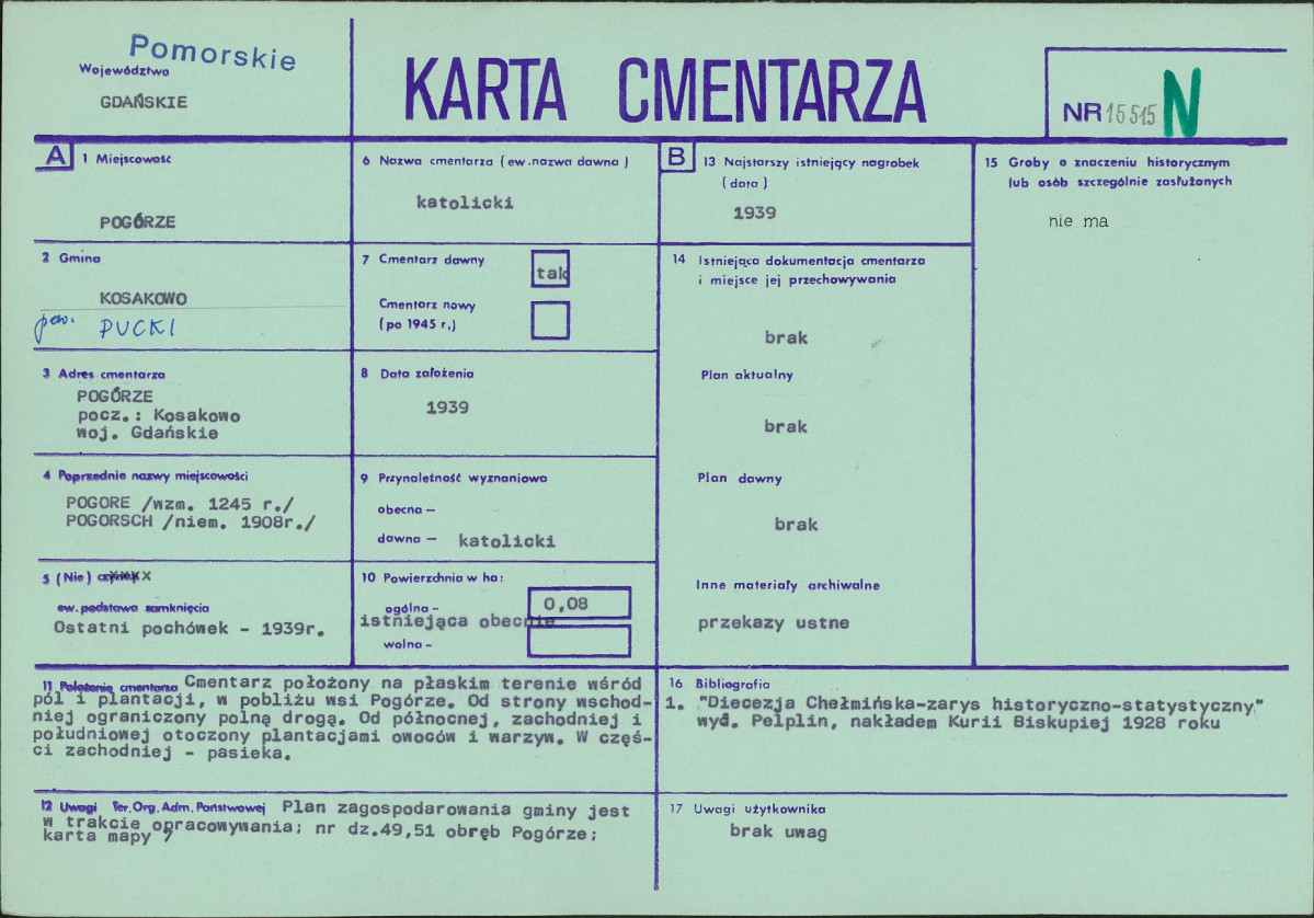 Karta cmentarza, skan nr 1